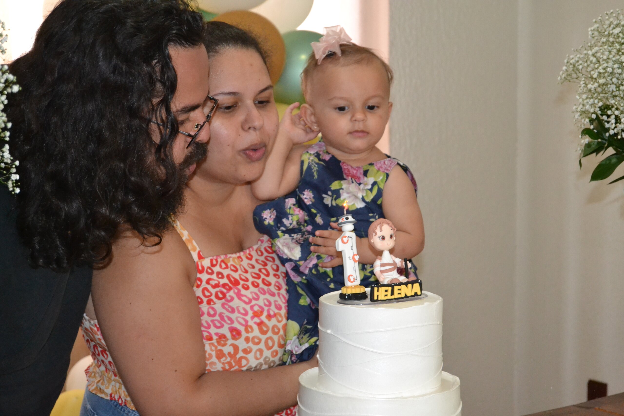 Álbum Helena 1 ano
