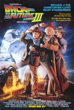 Capa de De Volta para o Futuro III
