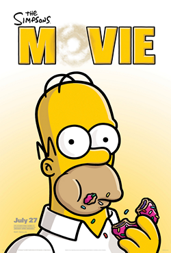 Capa de Os Simpsons: O Filme