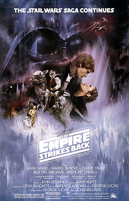 Capa de Star Wars: Episódio V, O Império Contra-Ataca