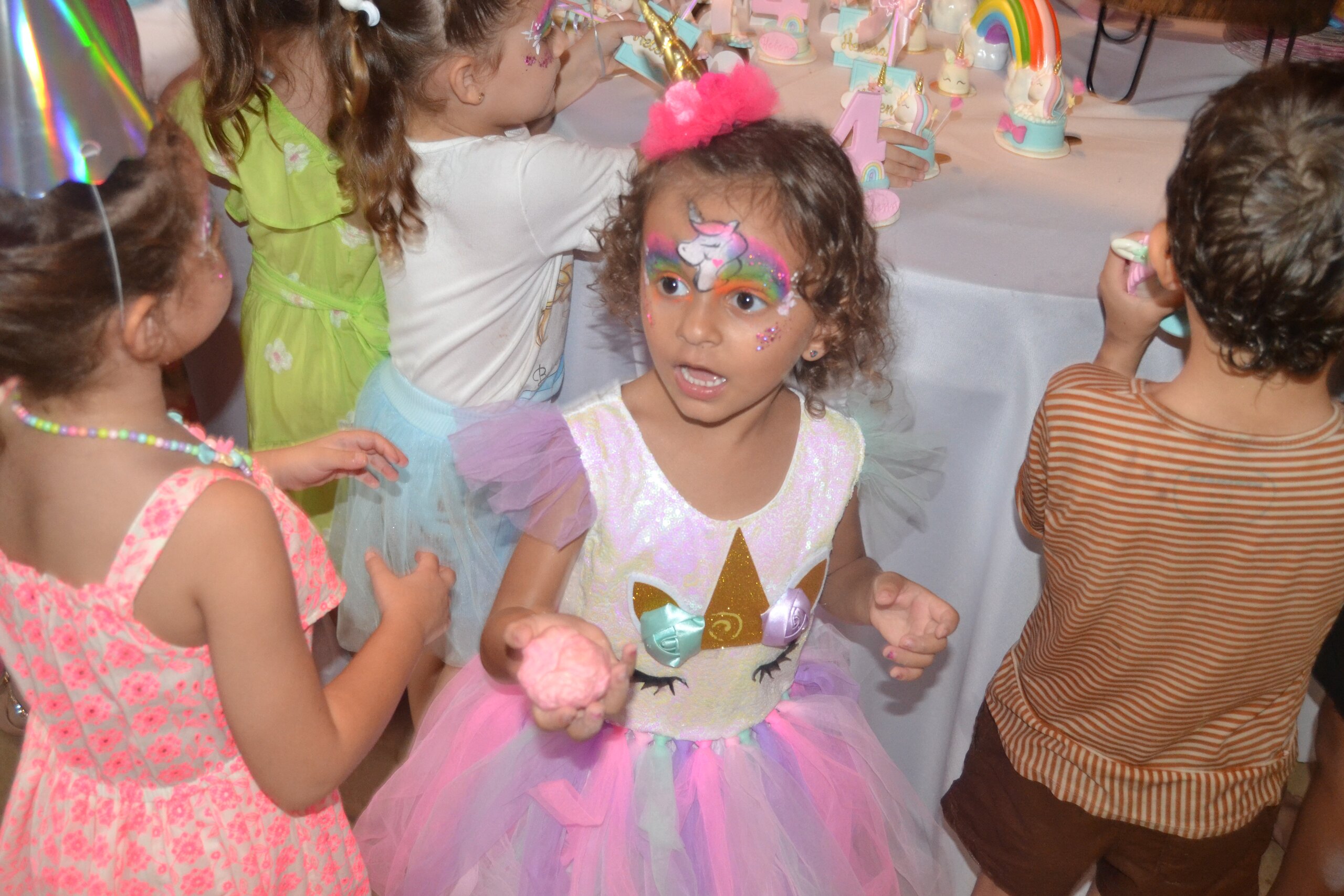 Aniversário de quatro anos da Helena