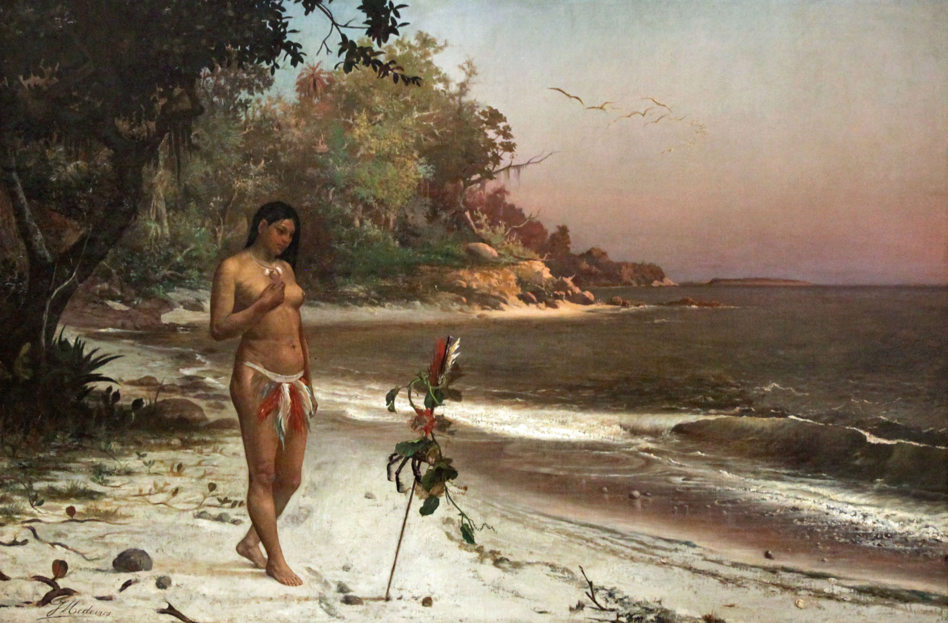 Iracema, pintura de José Maria de Medeiros