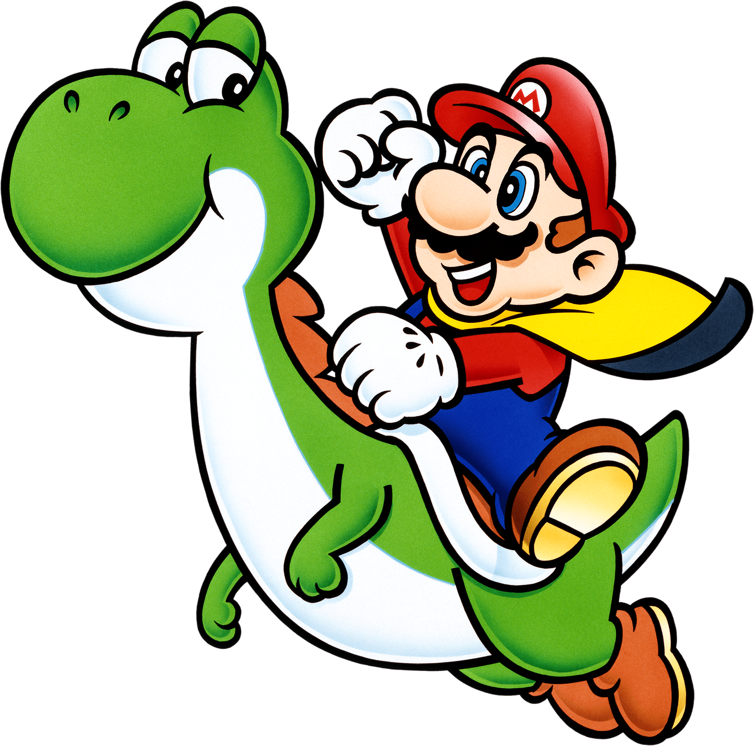 Mario montado em Yoshi